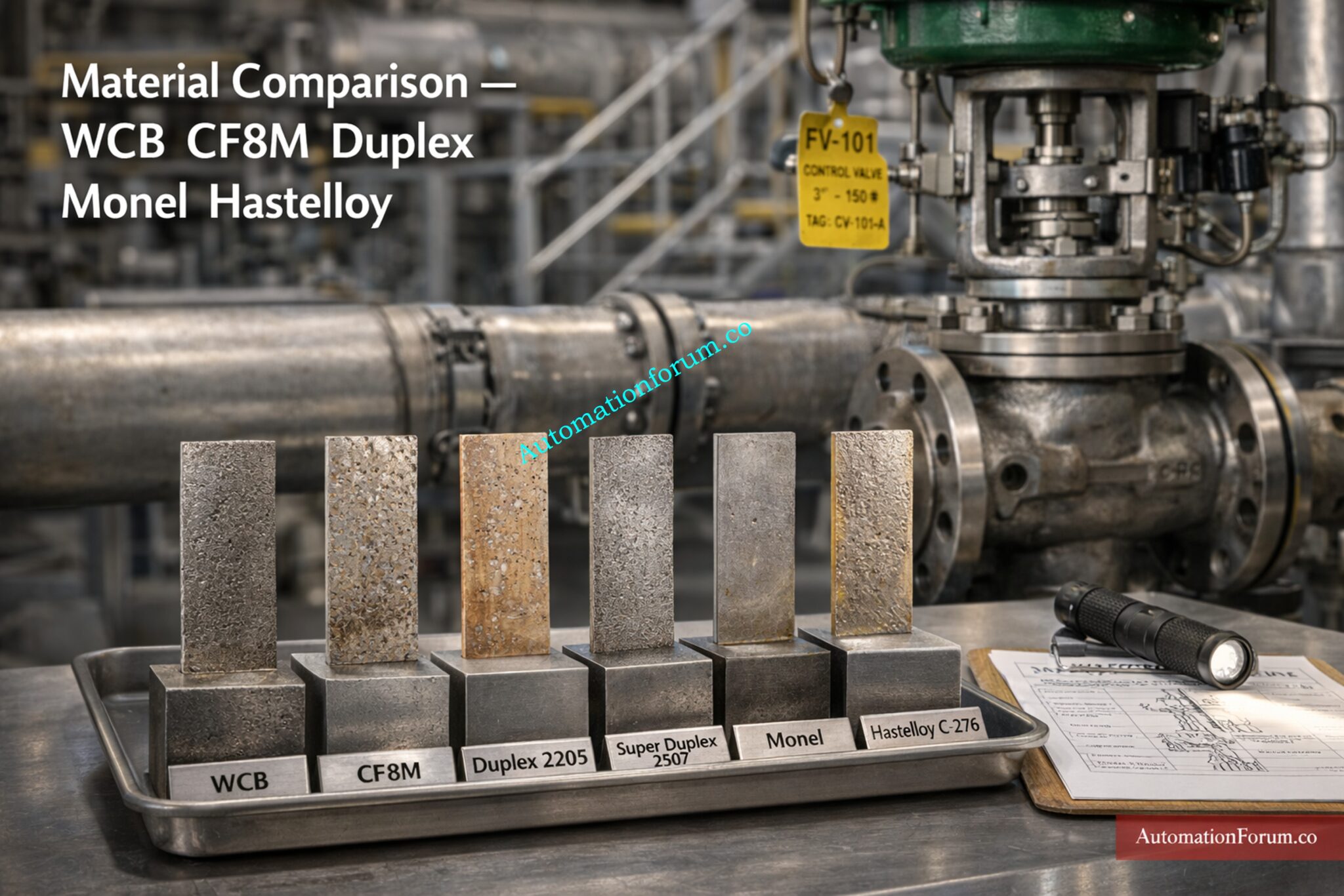 Control Valve Body Material Selection Guide - EPC Engineers
