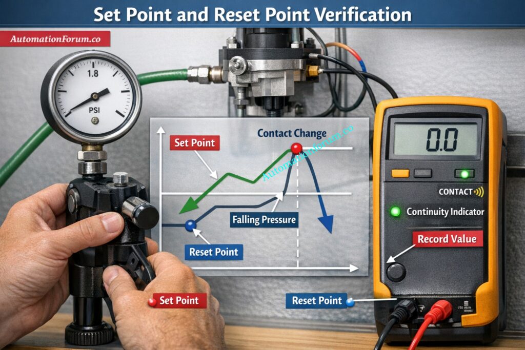 Increasing and Decreasing Differential Pressure Calibration Method