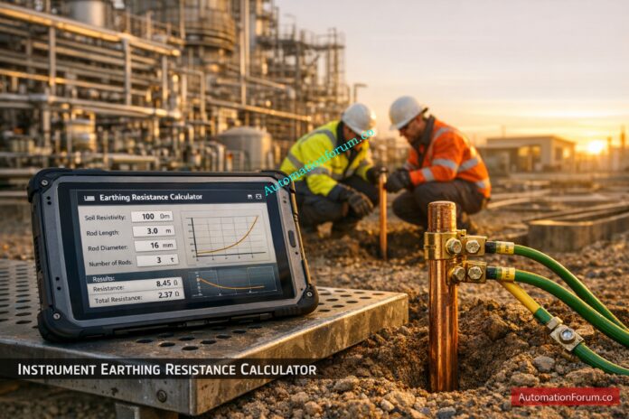 Instrument Earthing Resistance Calculator for Process Industries Complete Engineering Guide