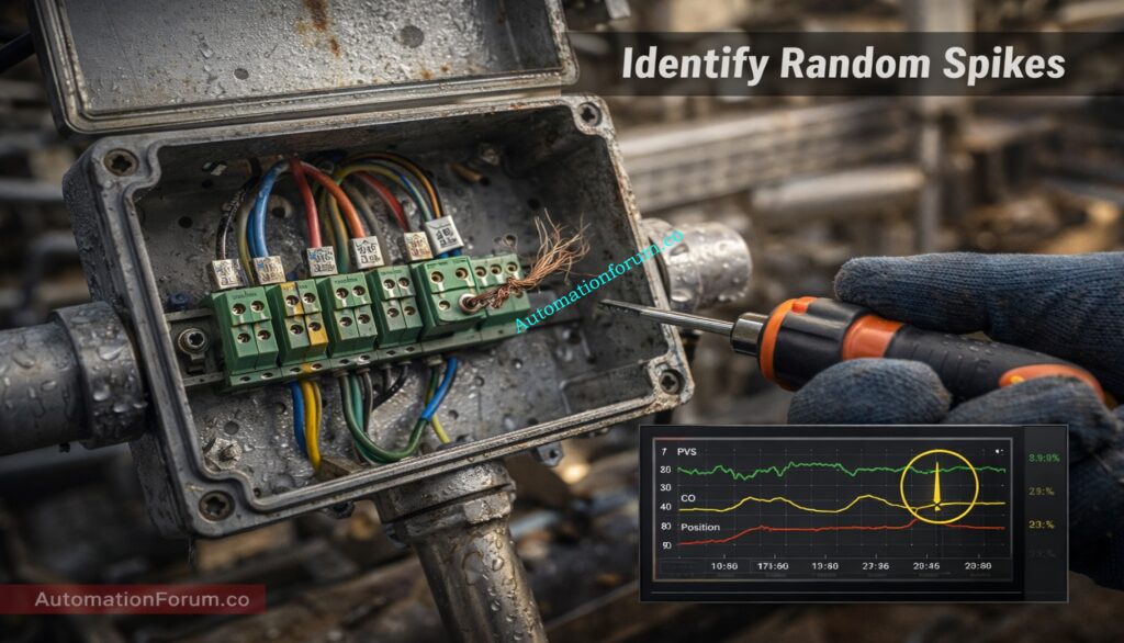Identifying Random Spikes in Process Variable Trends