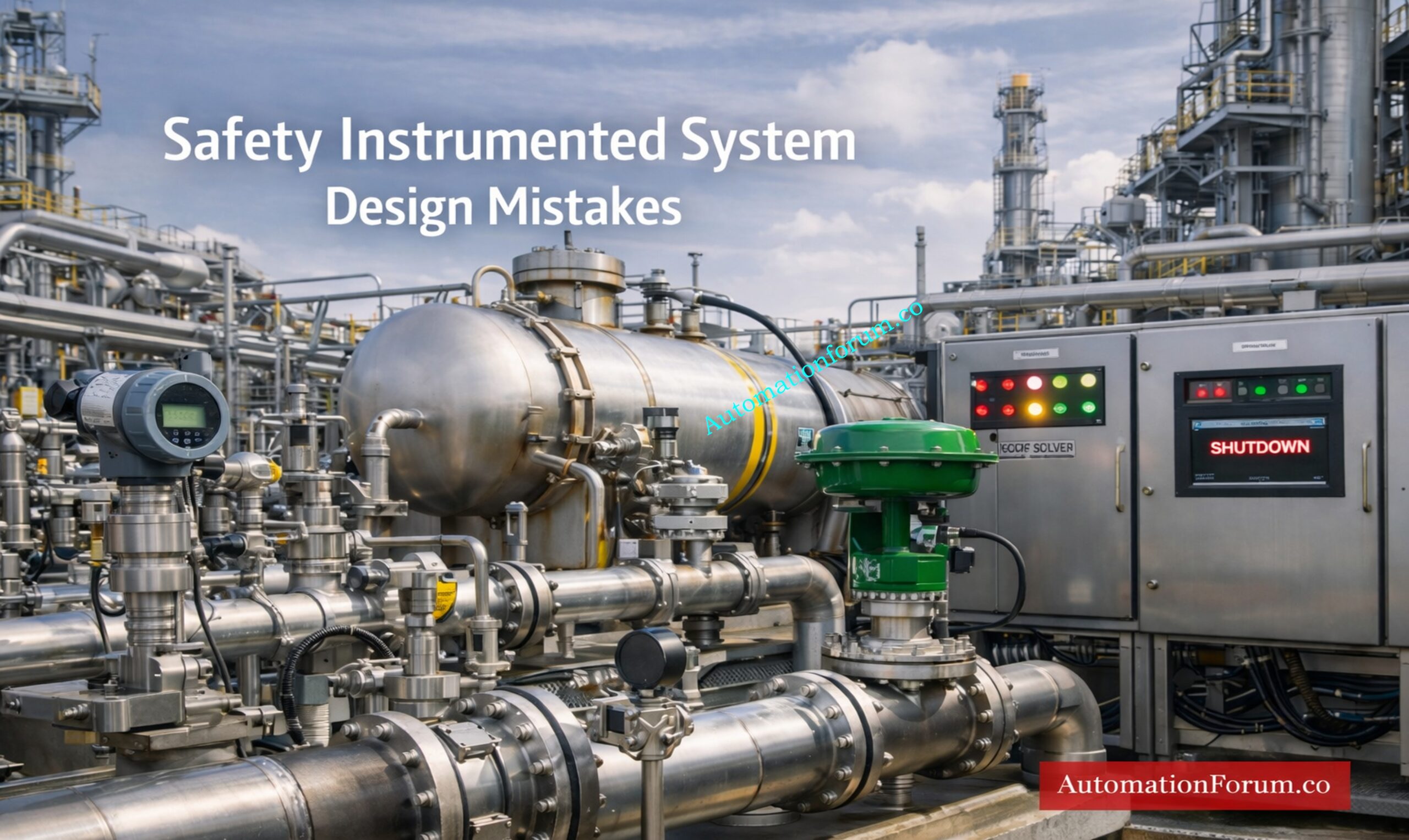 SIS Design Mistakes as per ISA 84 | Common Failures & Solutions