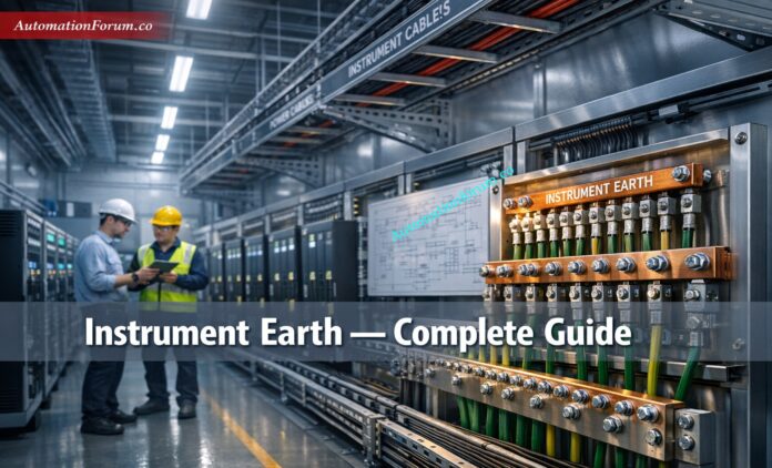 Understanding Instrument Earth (IE) in Industrial Automation - Complete Guide for Engineers