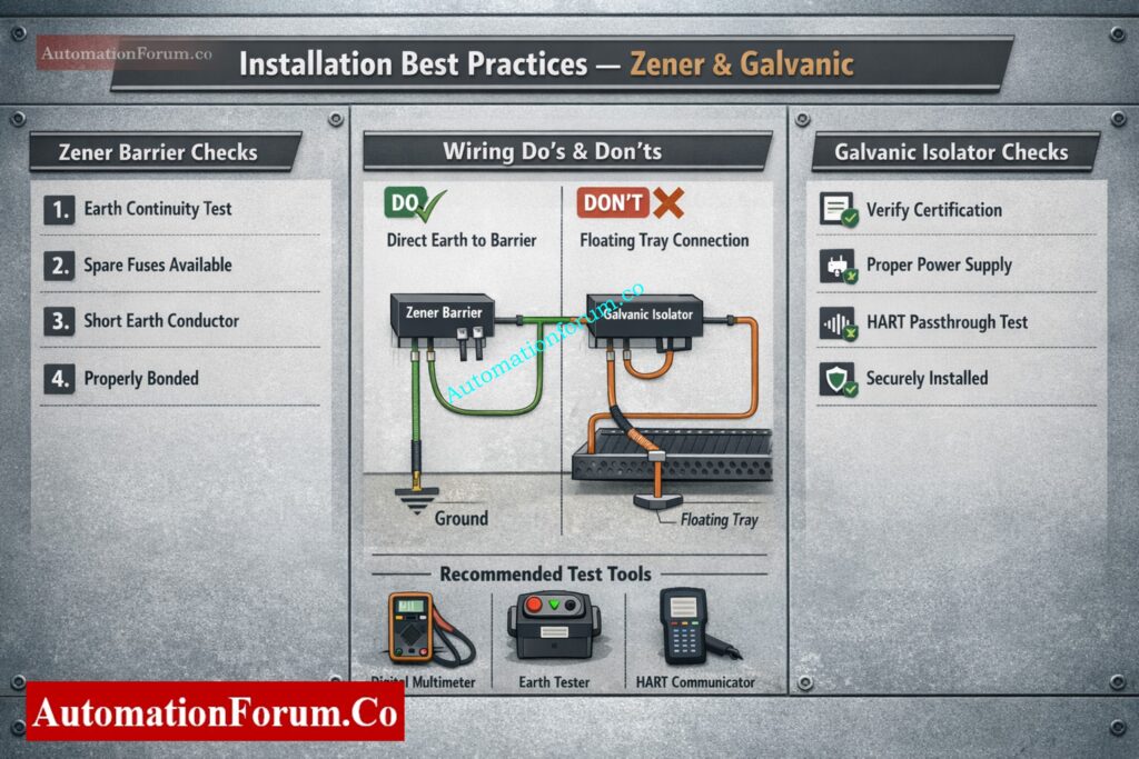 Installation Guidelines for Zener Barriers and Galvanic Isolators