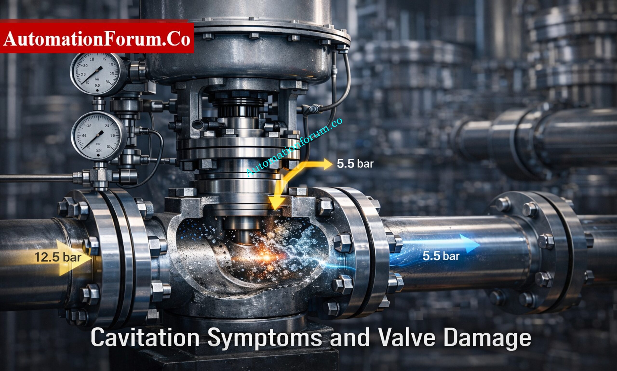 Advanced Control Valve Cavitation Troubleshooting Quiz - Scenario-based learning for field engineers