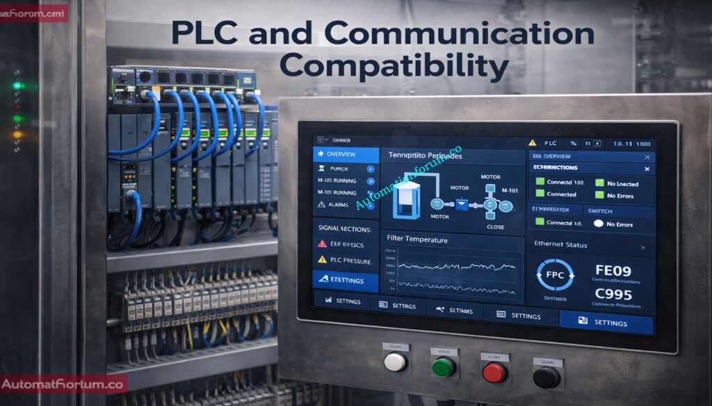 PLC, SCADA and Communication Protocol Compatibility - How to Choose the Right HMI Display for Industrial Automation