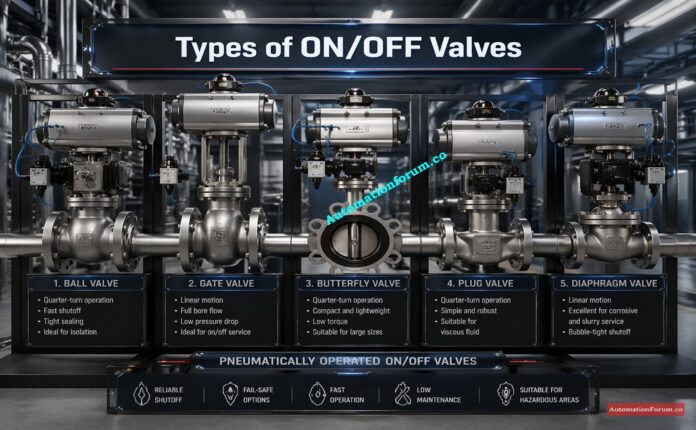 ON OFF Control Valve Type Selection Procedure for EPC Engineering