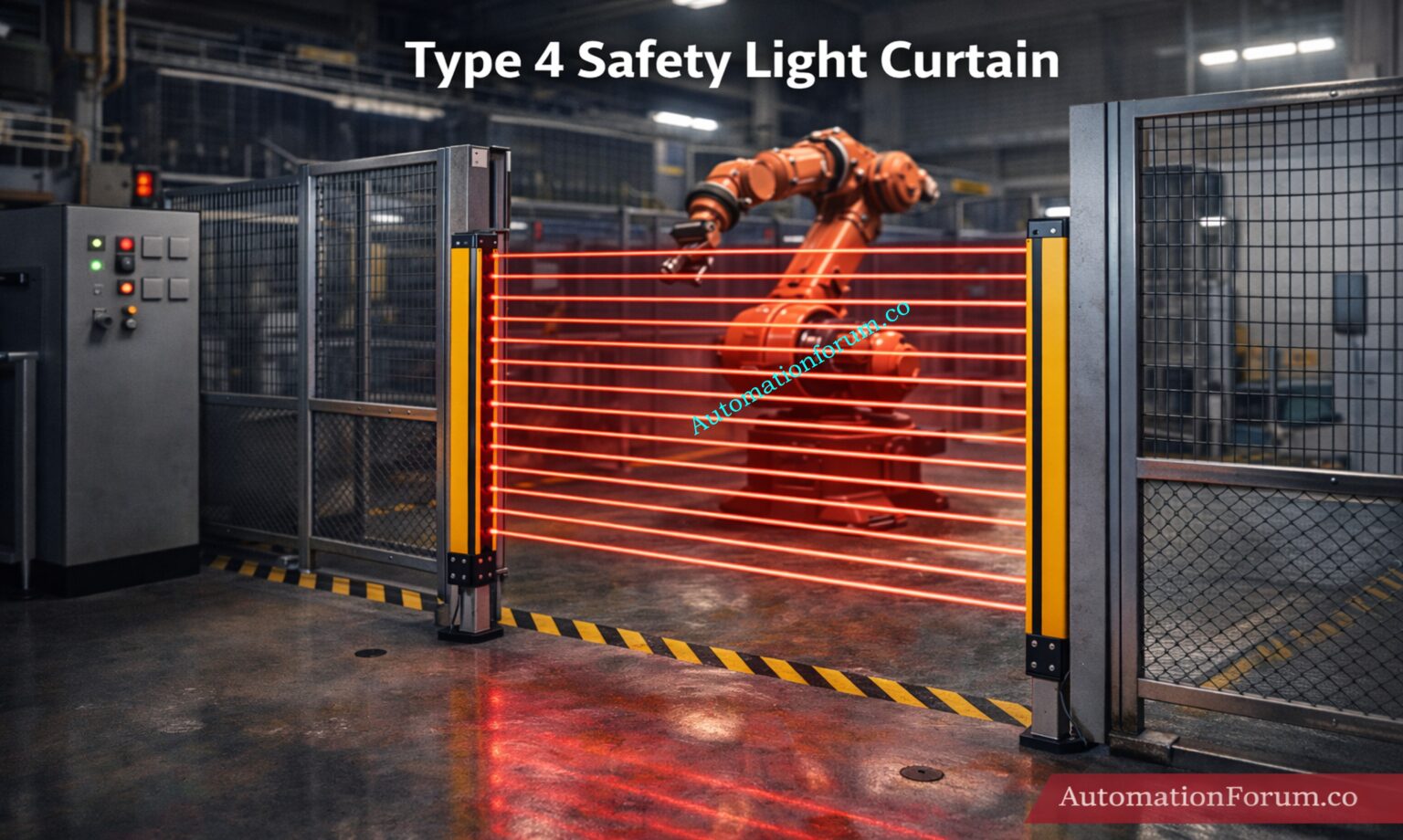 Safety Light Curtain Working Principle: Complete Industrial Guide