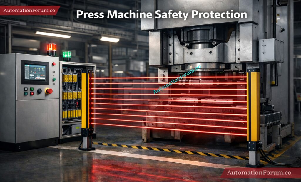 Safety Light Curtains in Press Machines