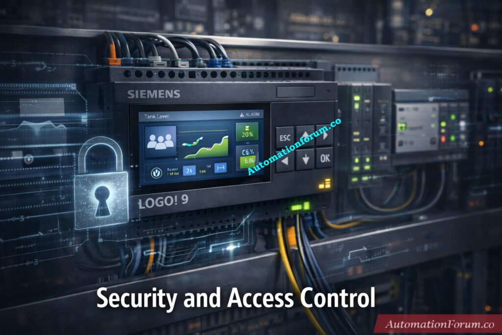 Built-In Security for Modern Automation - Siemens LOGO! 9
