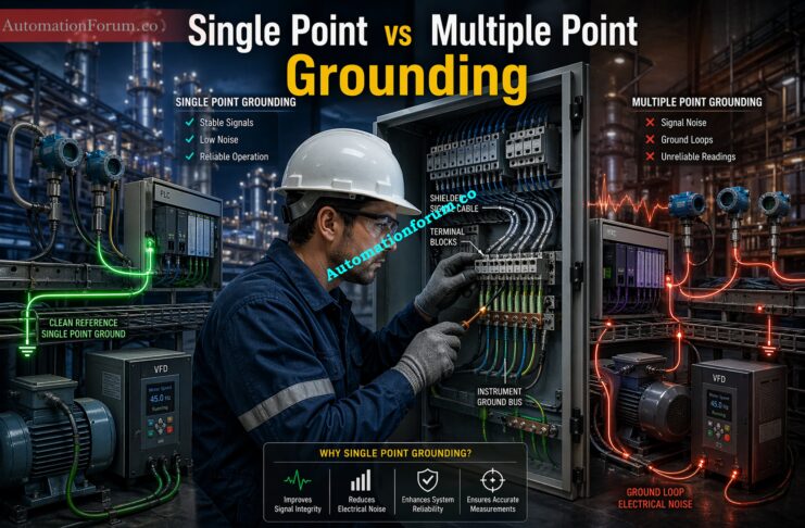 Single Point vs Multiple Point Grounding in Instrumentation Systems: Complete Guide for Engineers