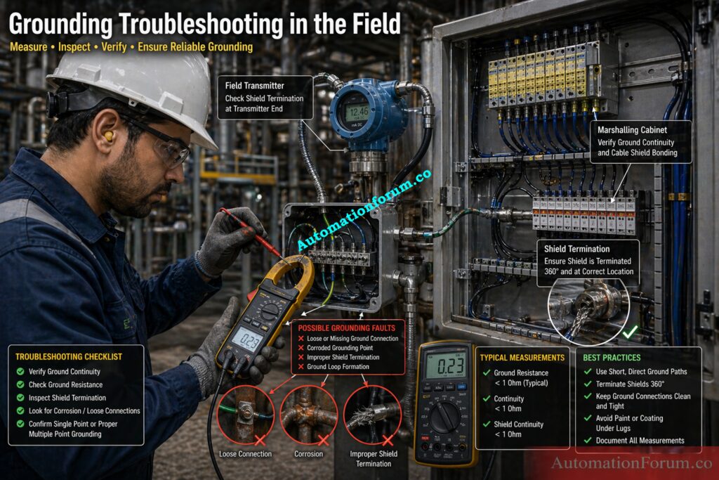 Grounding Troubleshooting Checklist for Field Engineers