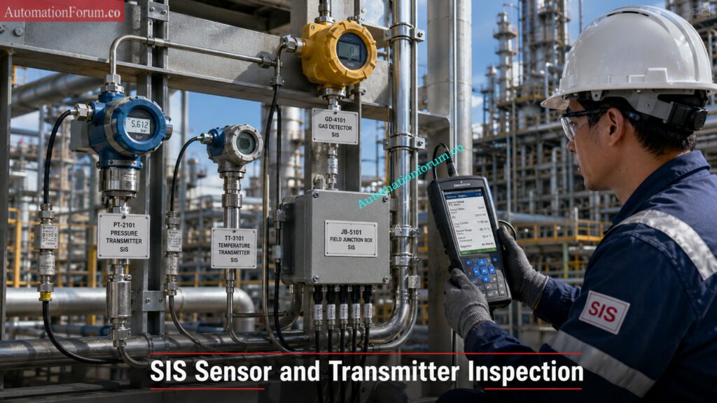 SIS Field Instrument Inspection Checklist