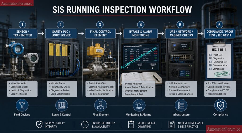 Advanced SIS Running Inspection Checklist