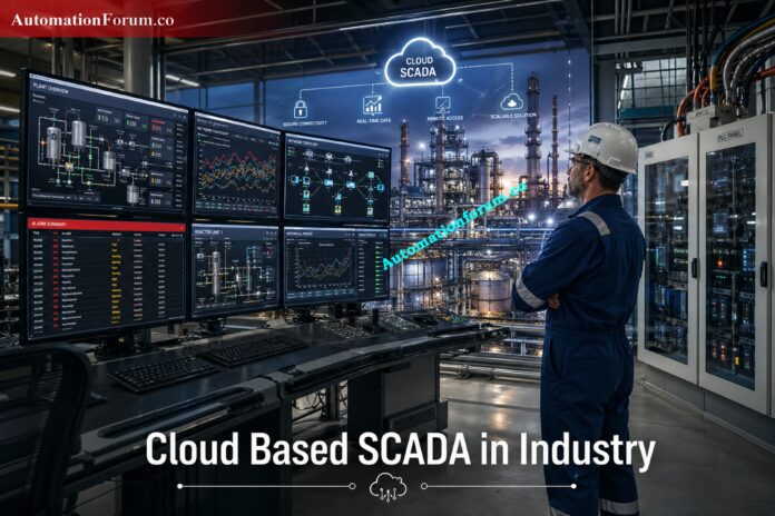 Cloud Based SCADA in Industry: Benefits, Architecture, Security, and Real Use Cases