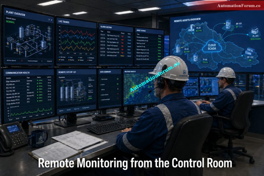 Real Time Remote Access to Process Data - Cloud Based SCADA in Industry | Benefits & Architecture