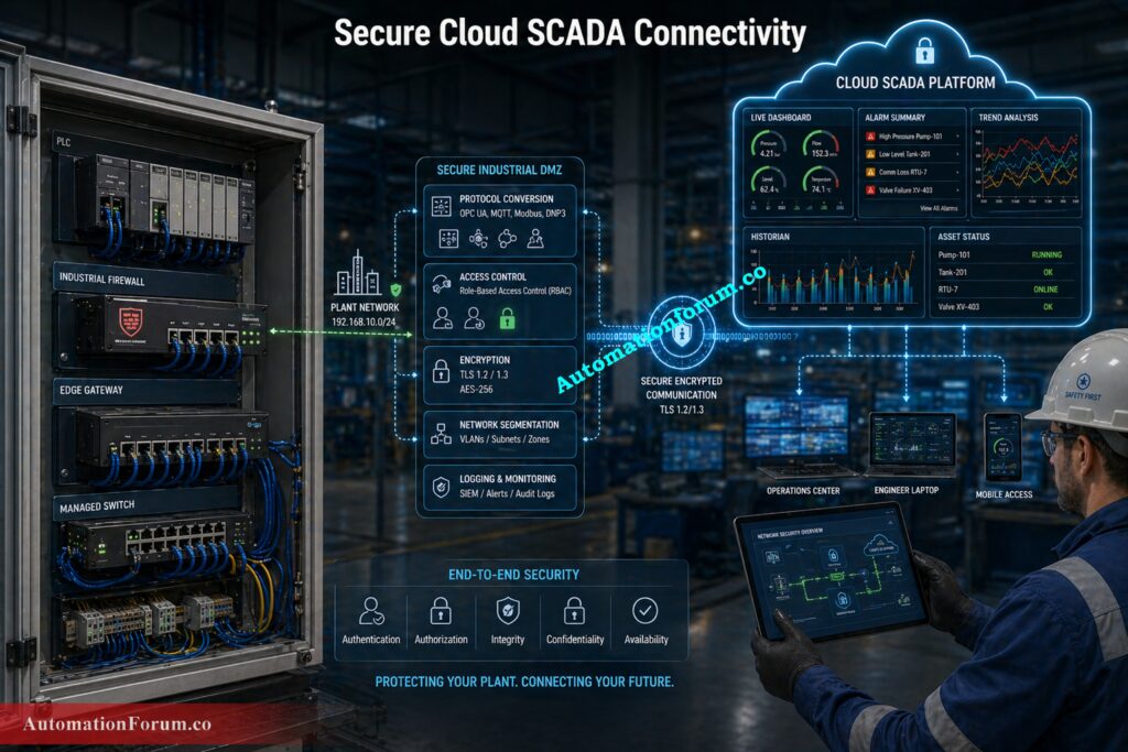 Cloud SCADA Security Challenges and Best Practices - Cloud Based SCADA in Industry | Benefits & Architecture