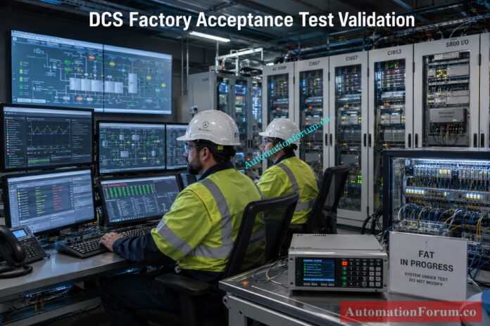 DCS FAT Procedure | Complete Factory Acceptance Test Checklist for Distributed Control System