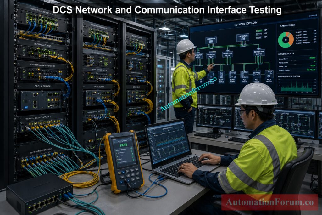 Communication Interface Testing in DCS