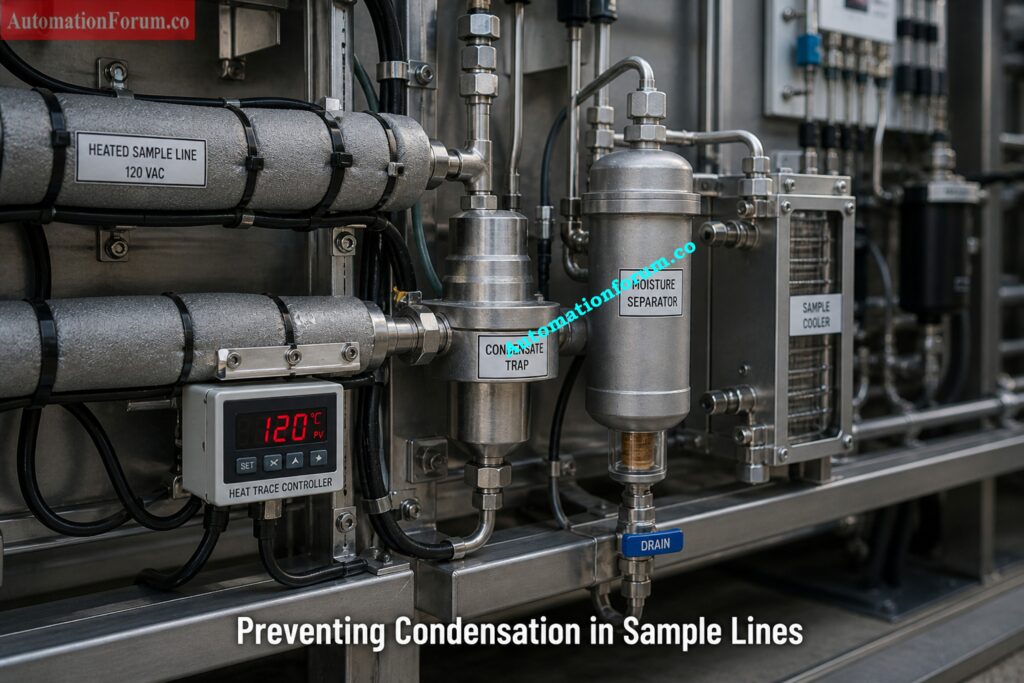 Step by Step Analyzer Running Inspection Procedure Step 4: Verify No Condensation or Moisture