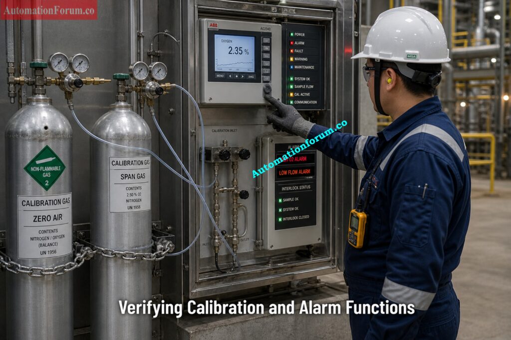 Step by Step Analyzer Running Inspection Procedure  Step 7: Verify Calibration Status