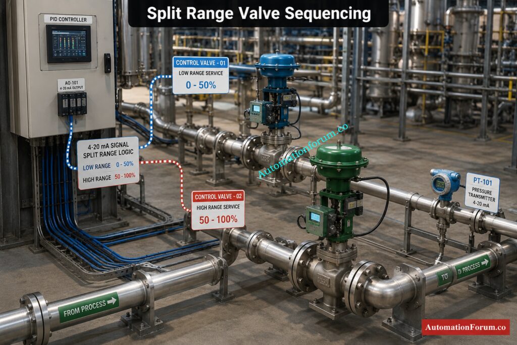 Importance of Split Range Control in PLC and DCS Systems
