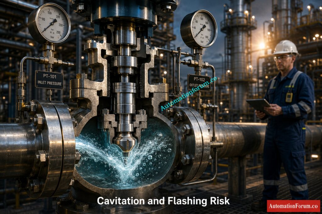 Accurate Cv Calculation for Reliable Valve Selection - Cavitation and Flashing Prediction in Control Valves
