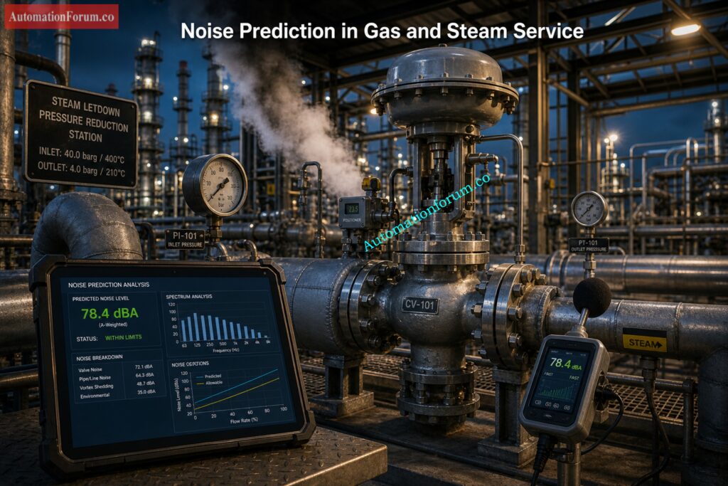 Accurate Cv Calculation for Reliable Valve Selection - Noise Prediction in Gas and Steam Service