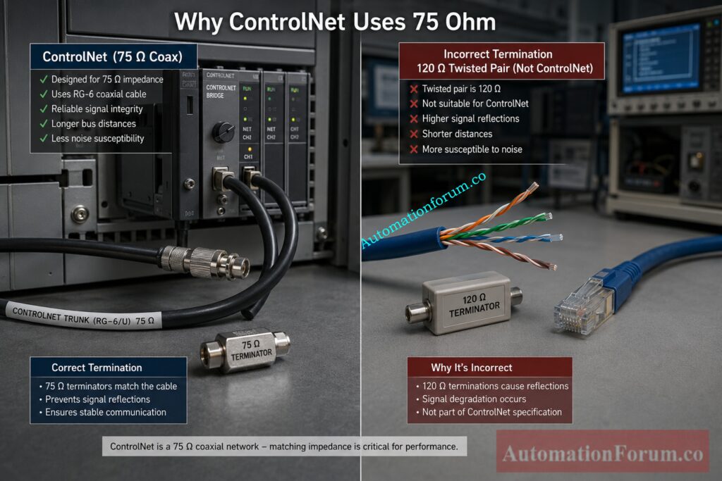 Why 50 Ohm Resistors are Wrong for ControlNet