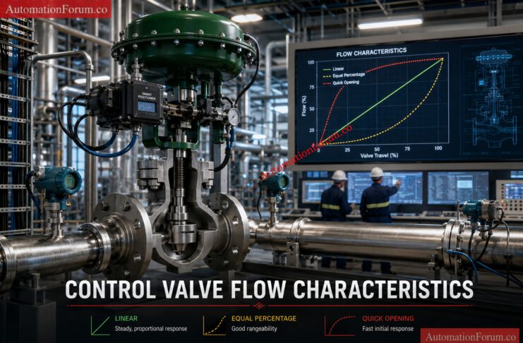 Control Valve Flow Characteristic Calculator: Linear, Equal Percentage, and Quick Opening Guide