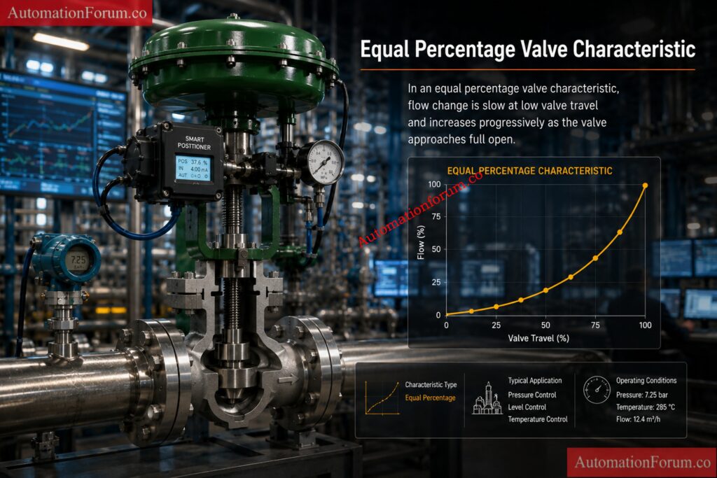 Understanding Equal Percentage Valve Characteristics
