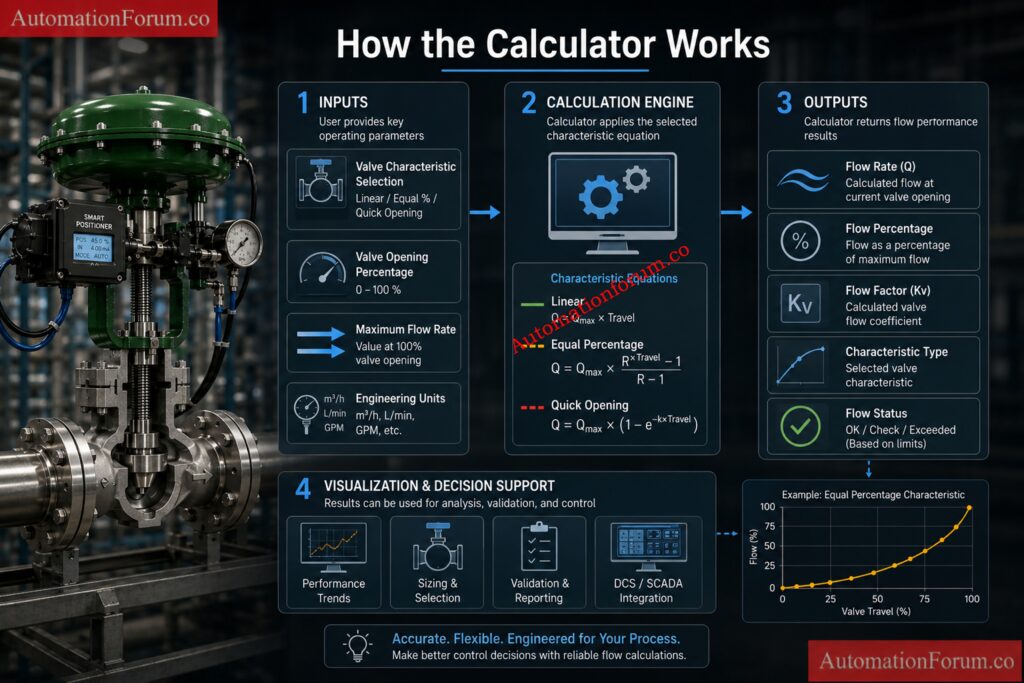 Control Valve Flow Characteristic Formulas Explained