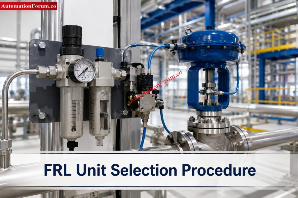 Why FRL Selection Matters for On Off Control Valve Applications
