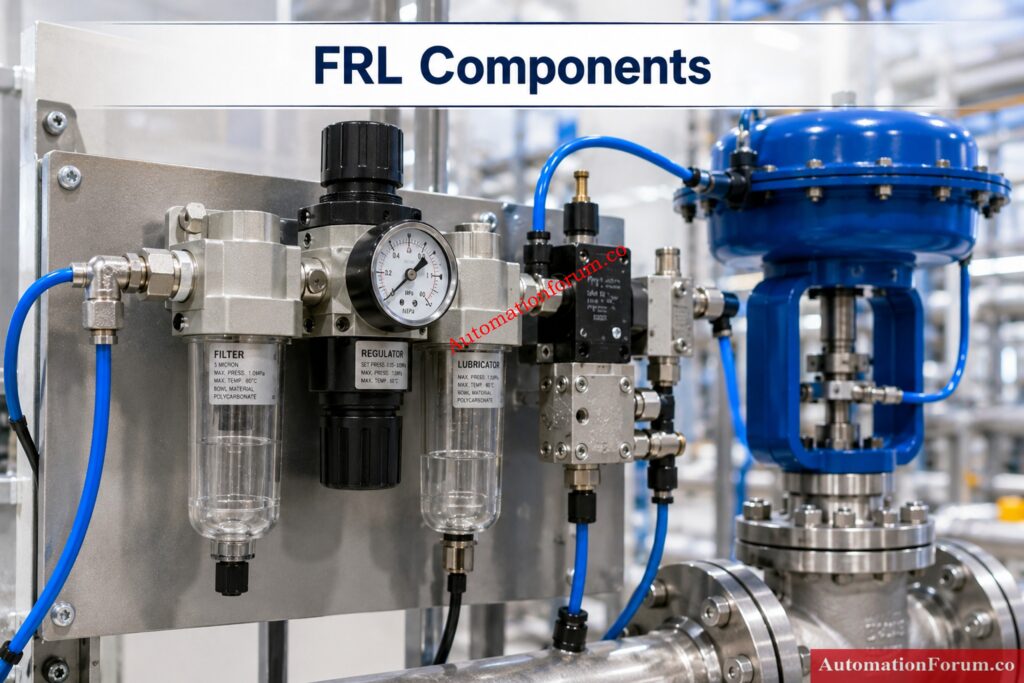 What Is an FRL Unit in Pneumatic On Off Control Valve Service?