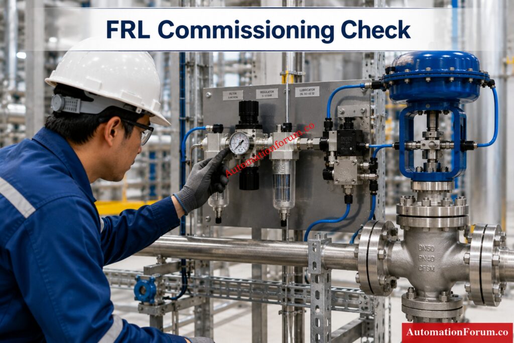 Installation and Commissioning Requirements for FRL Units
