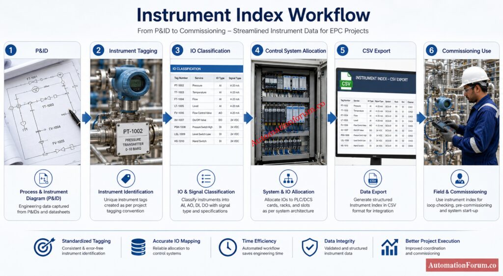 Why Is an Instrument Index Important in EPC Projects?