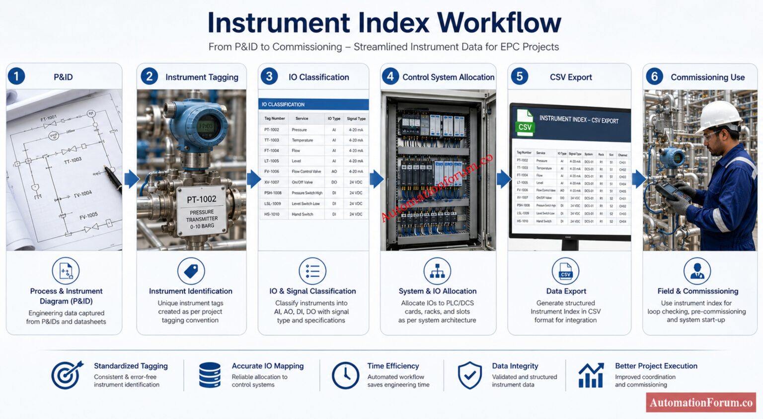 Instrument Index Generator: Complete EPC Documentation Tool