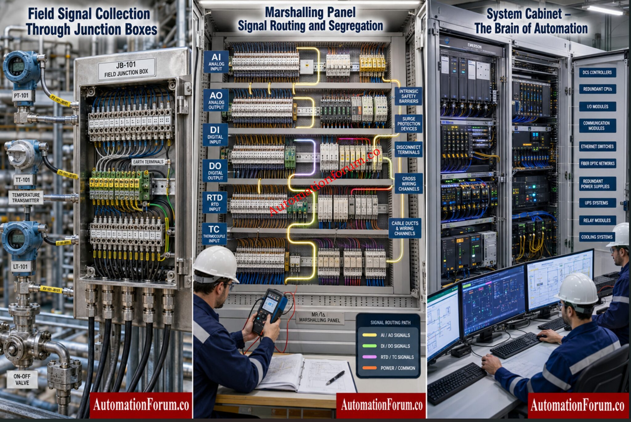 Vs Panel Signal Marshalling Panel vs Junction Box vs System Cabinet: Complete Guide