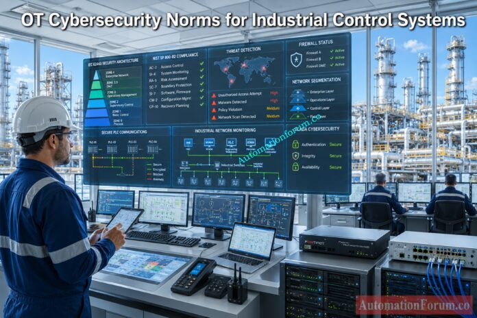OT Cybersecurity Norms: Complete Guide to IEC 62443, NIST SP 800 82 and Industrial Control System Security