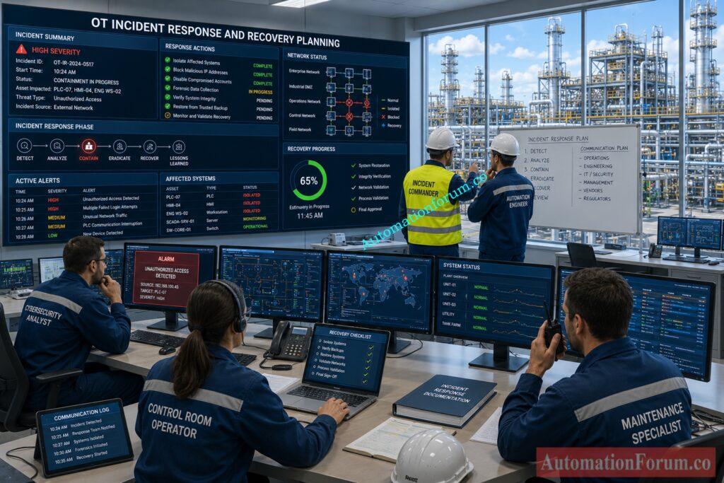Incident Response Planning for OT Environments