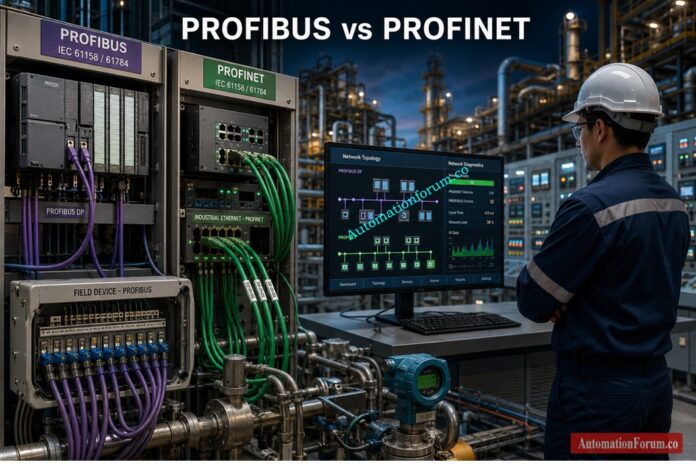 PROFIBUS vs PROFINET: Complete Industrial Network Comparison