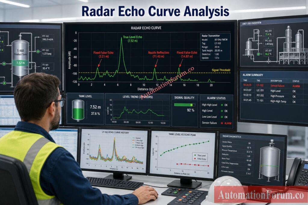 How to Read Radar Echo Curve Diagnostics