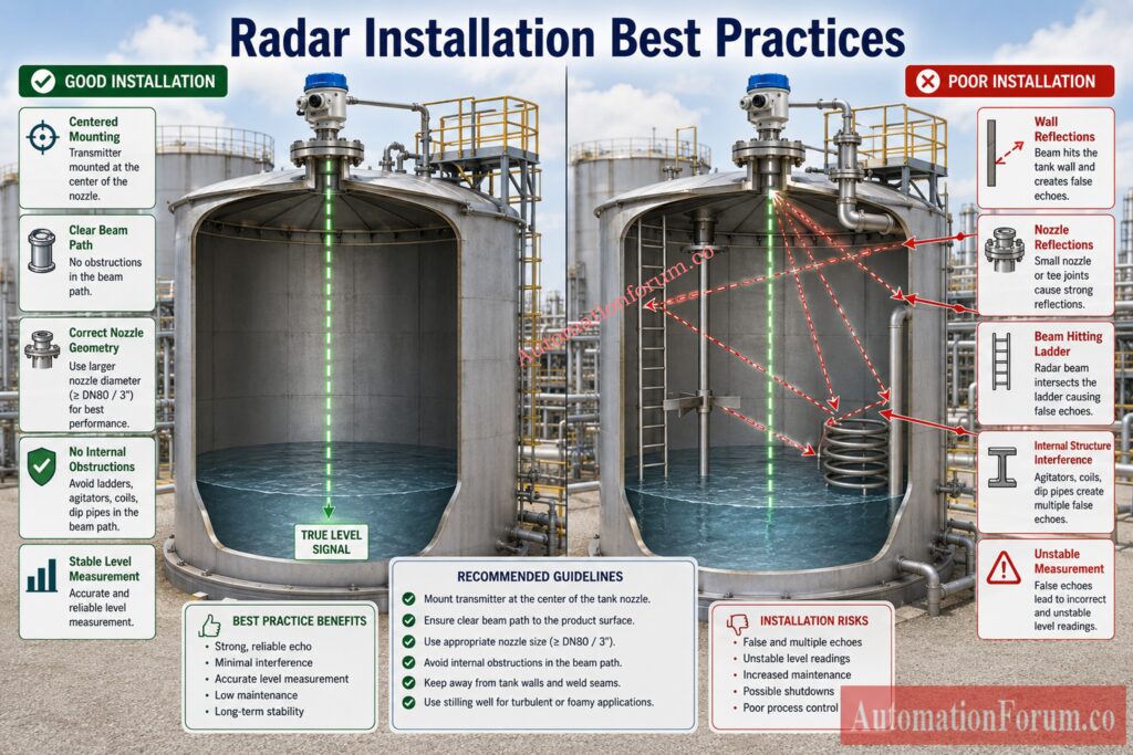 Top Causes of False Echo in Radar Level Transmitters