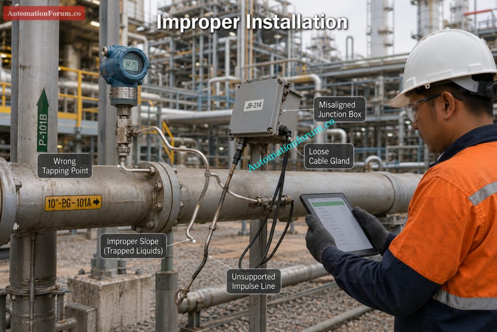 What Causes 80 Percent of Instrument Failures in Industry - Improper Instrument Installation