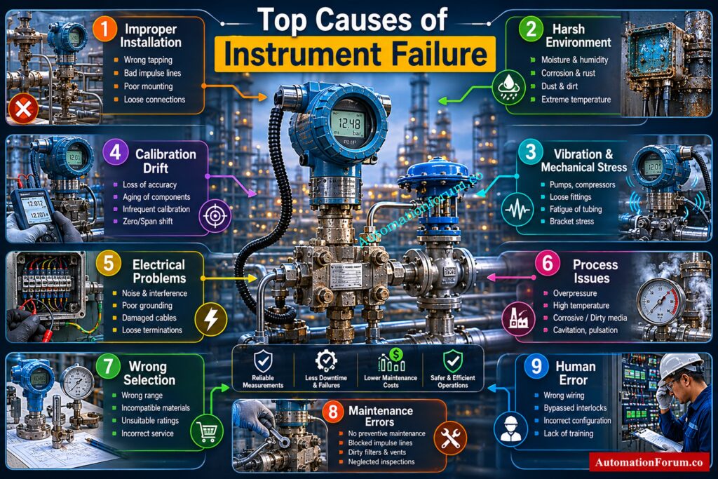 What Causes 80 Percent of Instrument Failures in Industry -Real Industrial Failure Case Studies