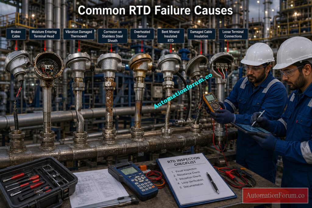 common Symptoms of a Failing RTD
