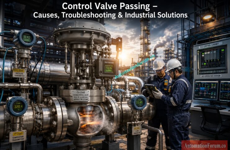 Control Valve Passing Even When Fully Closed: Causes, Symptoms, Troubleshooting and Solutions