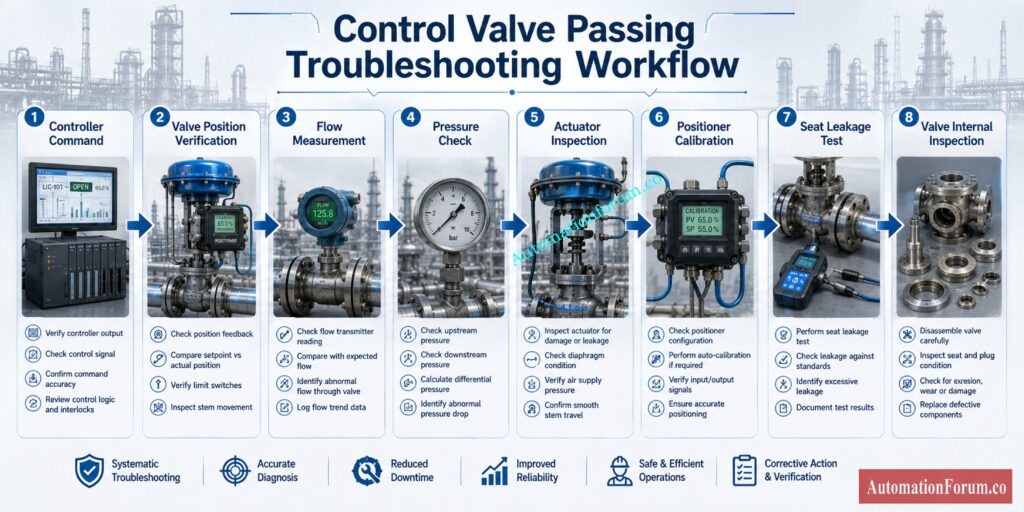 How to Troubleshoot a Passing Control Valve