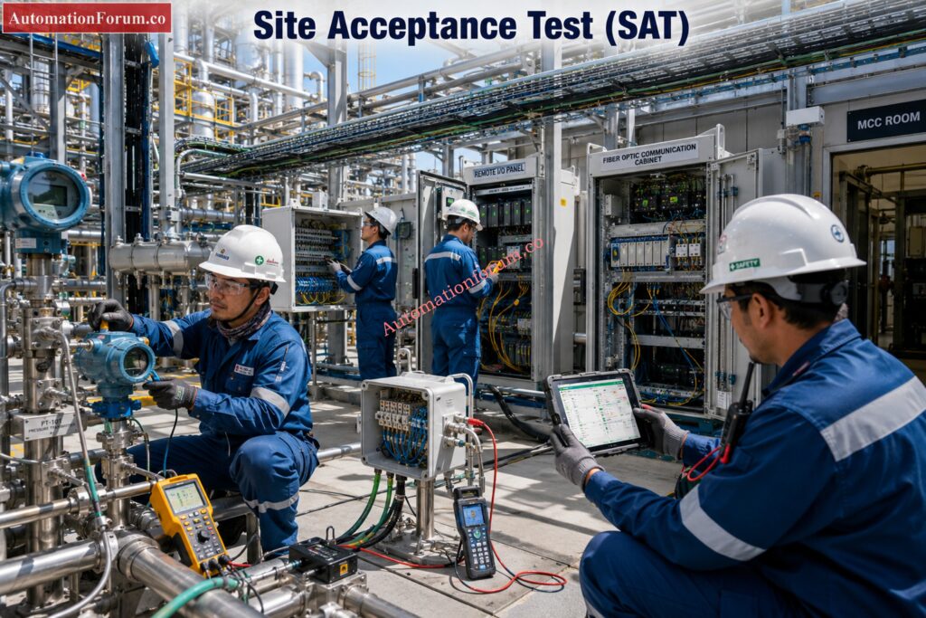 What is Site Acceptance Test (SAT)?