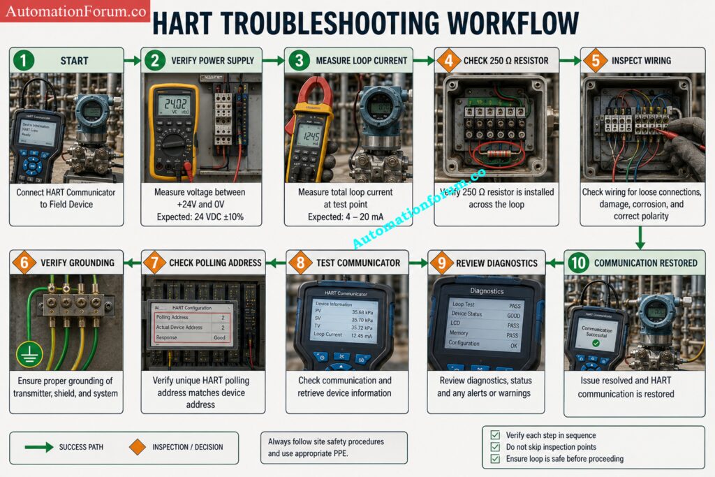 HART Communication Troubleshooting