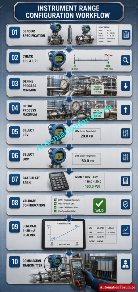 What Does This Instrument Range Calculator Calculate?